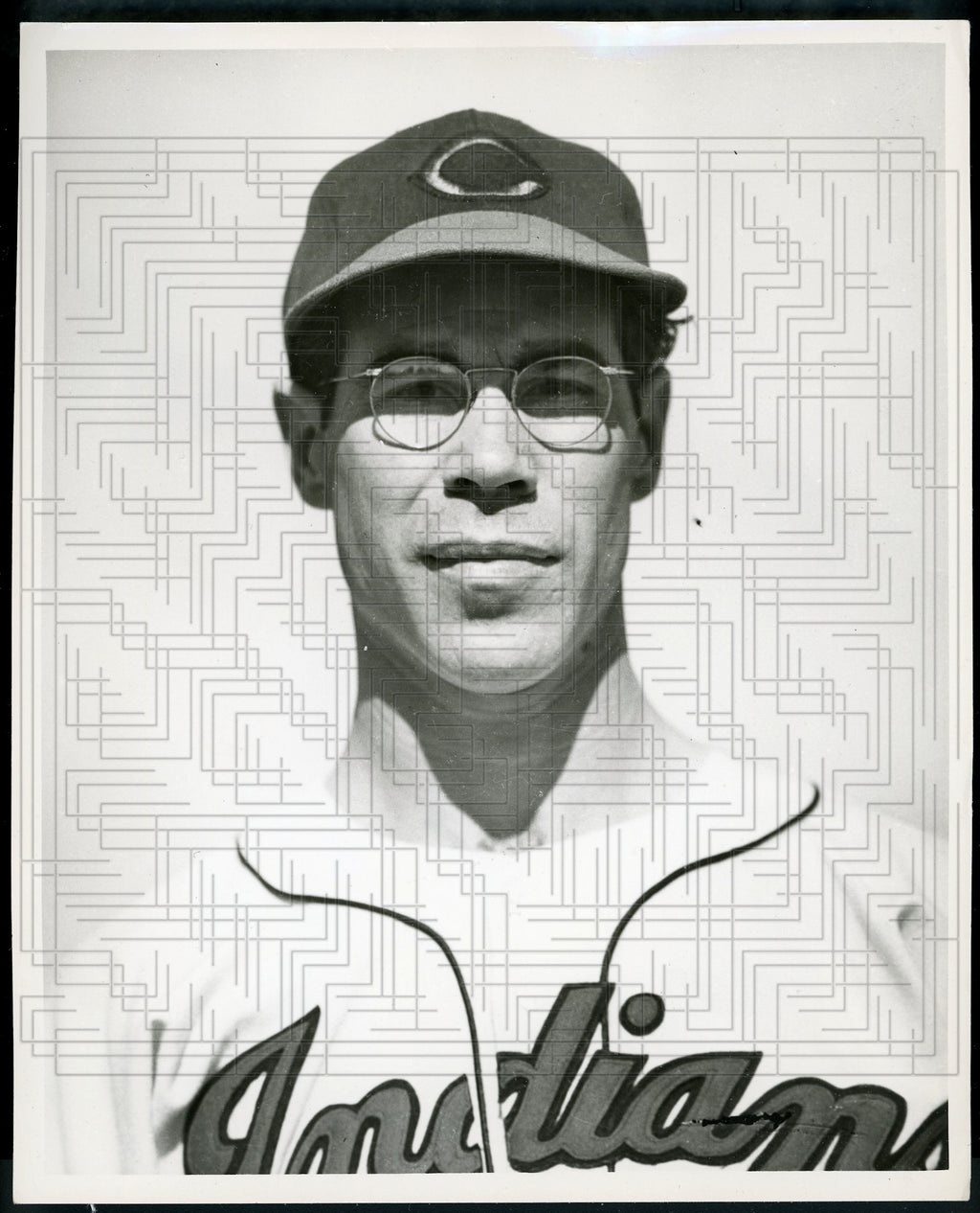 Thurman Tucker - 1948 Cleveland Indians - 8"x10" wirephoto