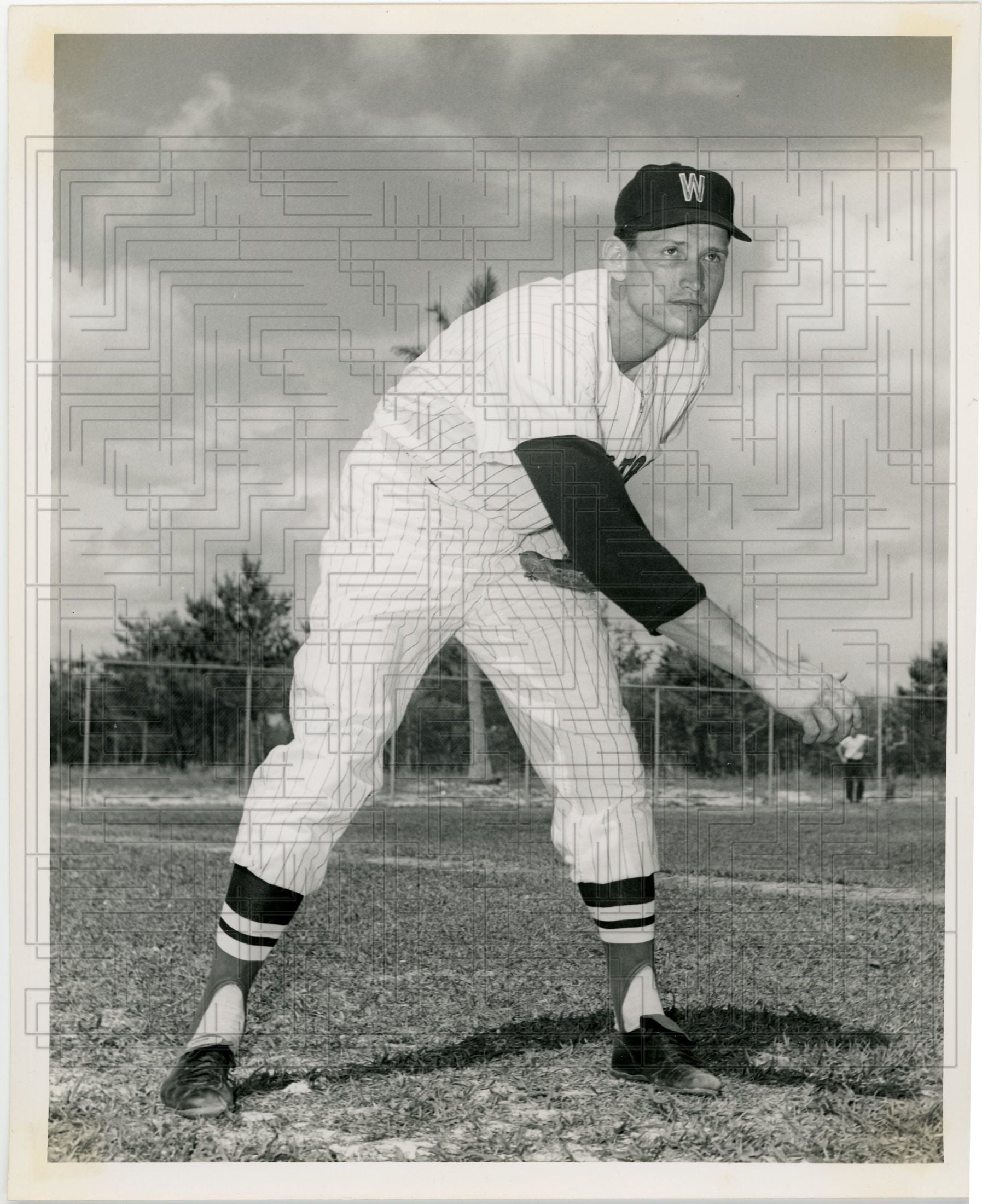 John Gabler - 1961 Washington Senators - 8"x10" wirephoto