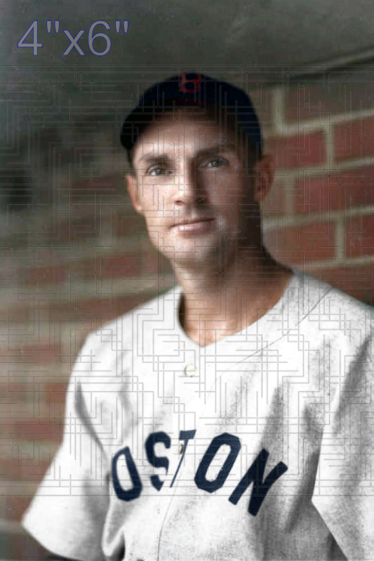 Alex Mustaikis - 1940 Boston Red Sox - choose a size & style