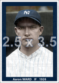 Aaron Ward - 1926 New York Yankees - choose a size & style