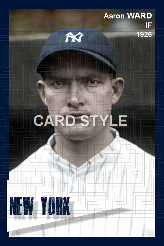 Aaron Ward - 1926 New York Yankees - choose a size & style