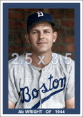 Ab Wright - 1944 Boston Braves - choose a size & style