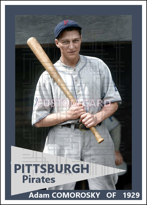 Adam Comorosky - 1929 Pittsburgh Pirates - choose a size & style