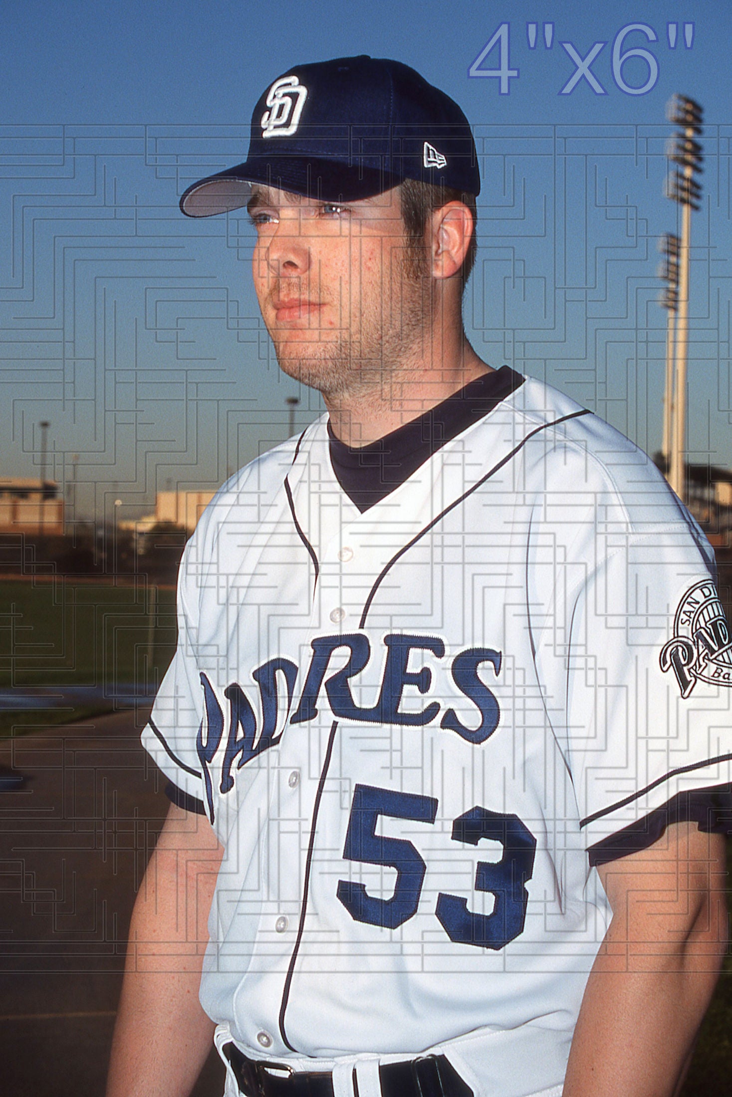 Adam Eaton - 2002 San Diego Padres - choose a size & style