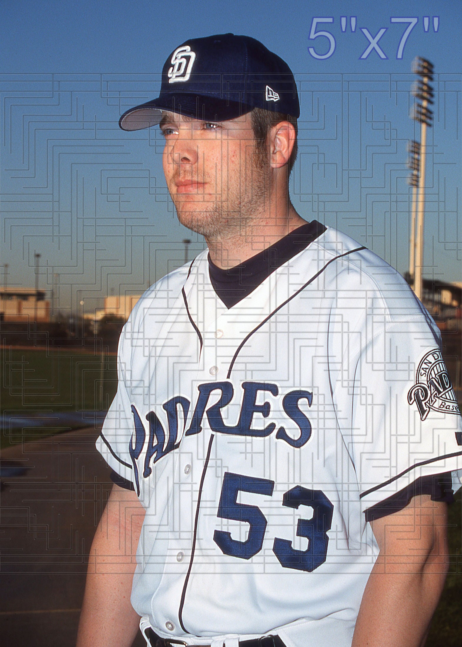 Adam Eaton - 2002 San Diego Padres - choose a size & style