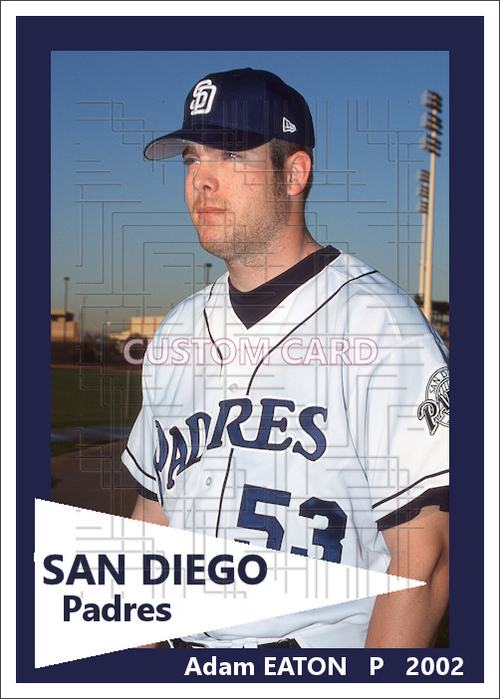 Adam Eaton - 2002 San Diego Padres - choose a size & style