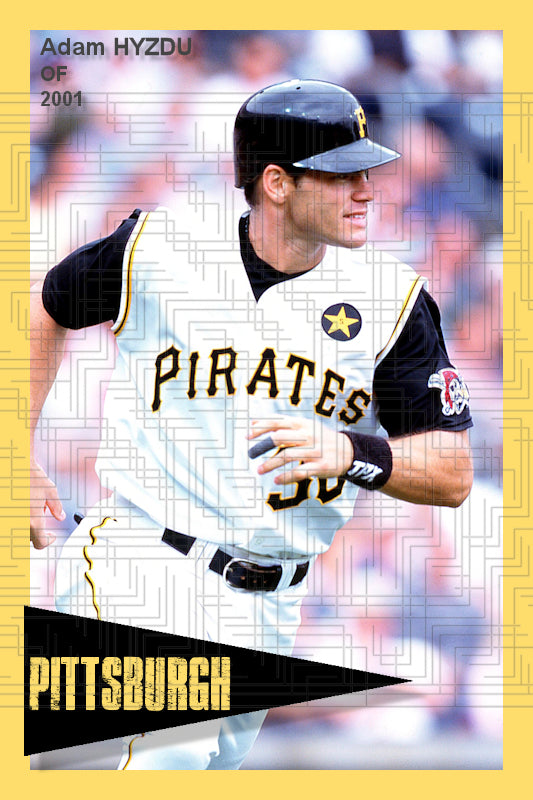 Adam Hyzdu - 2001 Pittsburgh Pirates - choose a size & style