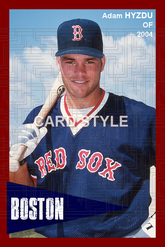 Adam Hyzdu - 2004 Boston Red Sox - choose a size & style