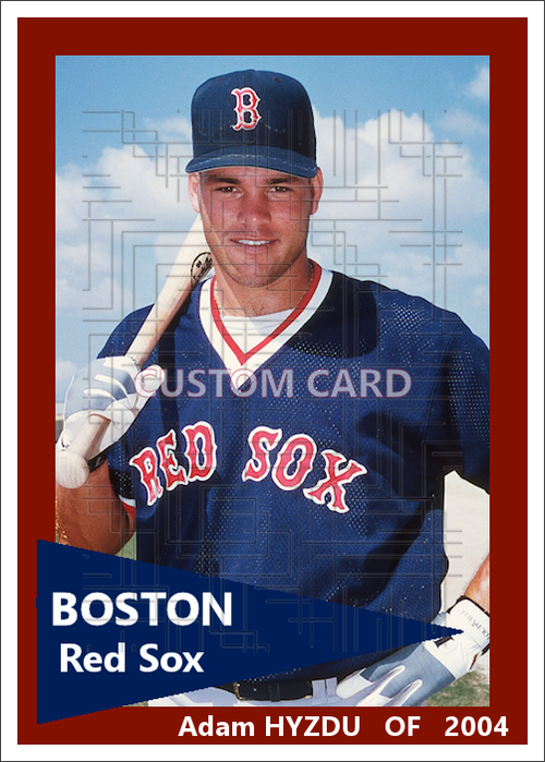 Adam Hyzdu - 2004 Boston Red Sox - choose a size & style