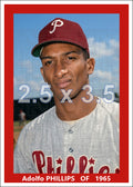 Adolfo Phillips - 1965 Philadelphia Phillies - choose a size & style