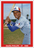 Adolfo Phillips - 1969 Montreal Expos - choose a size & style