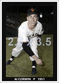 Al Corwin - 1951 New York Giants - choose a size & style