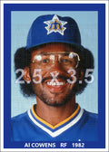 Al Cowens - 1982 Seattle Mariners - choose a size & style