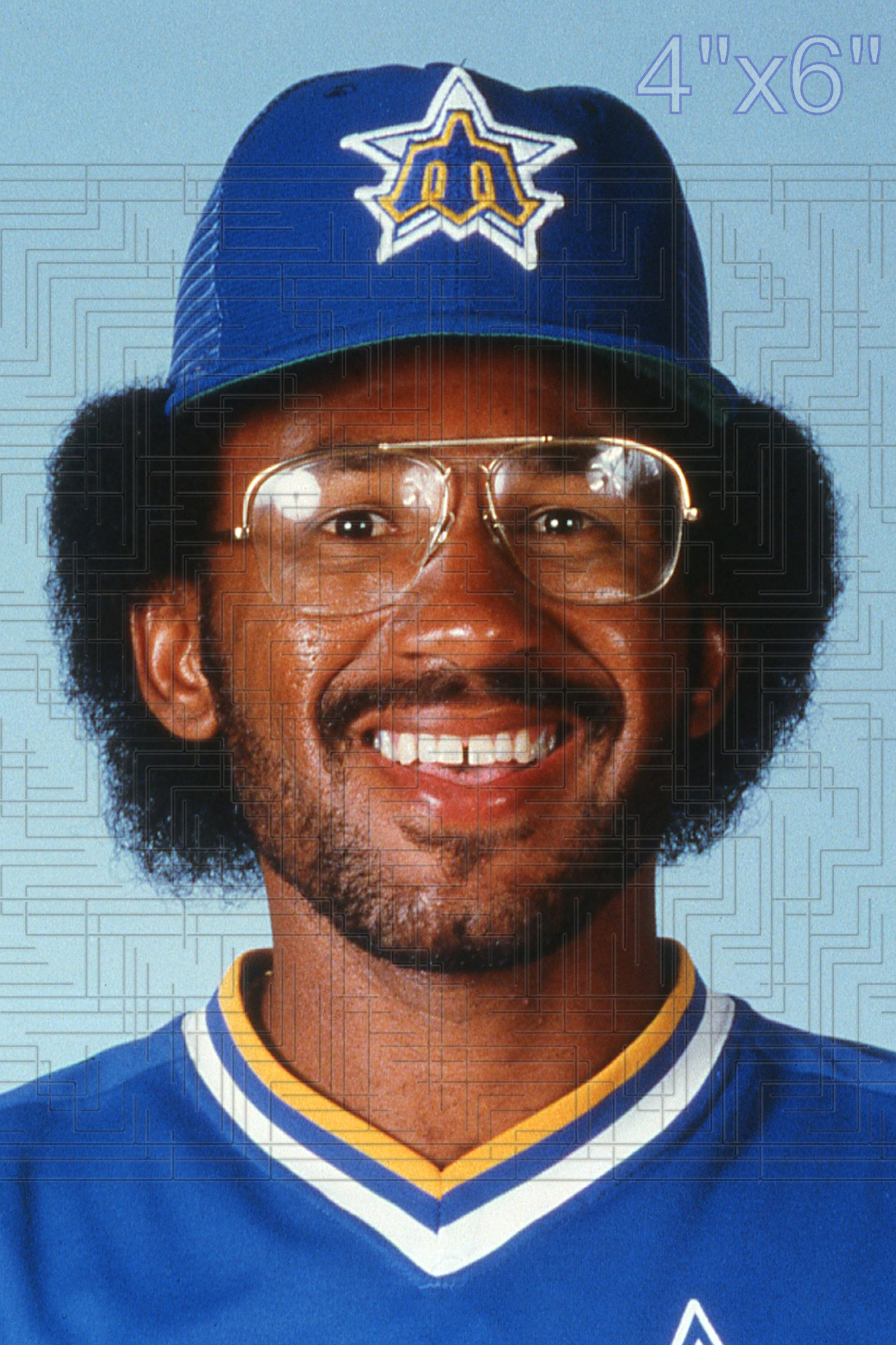 Al Cowens - 1982 Seattle Mariners - choose a size & style