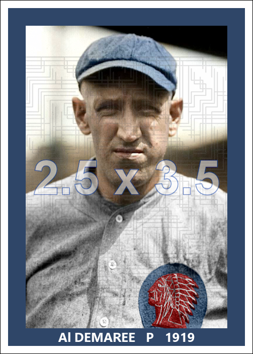 Al Demaree - 1919 Boston Braves - choose a size & style