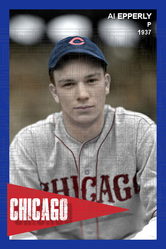 Al Epperly - 1937 Chicago Cubs - choose a size & style