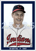 Al Gettel - 1947 Cleveland Indians - choose a size & style