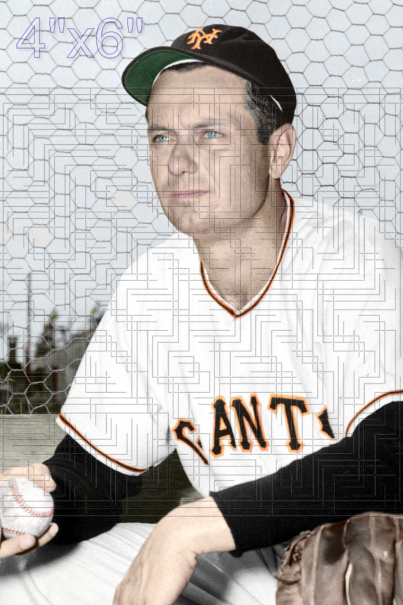 Al Gettel - 1951 New York Giants - choose a size & style