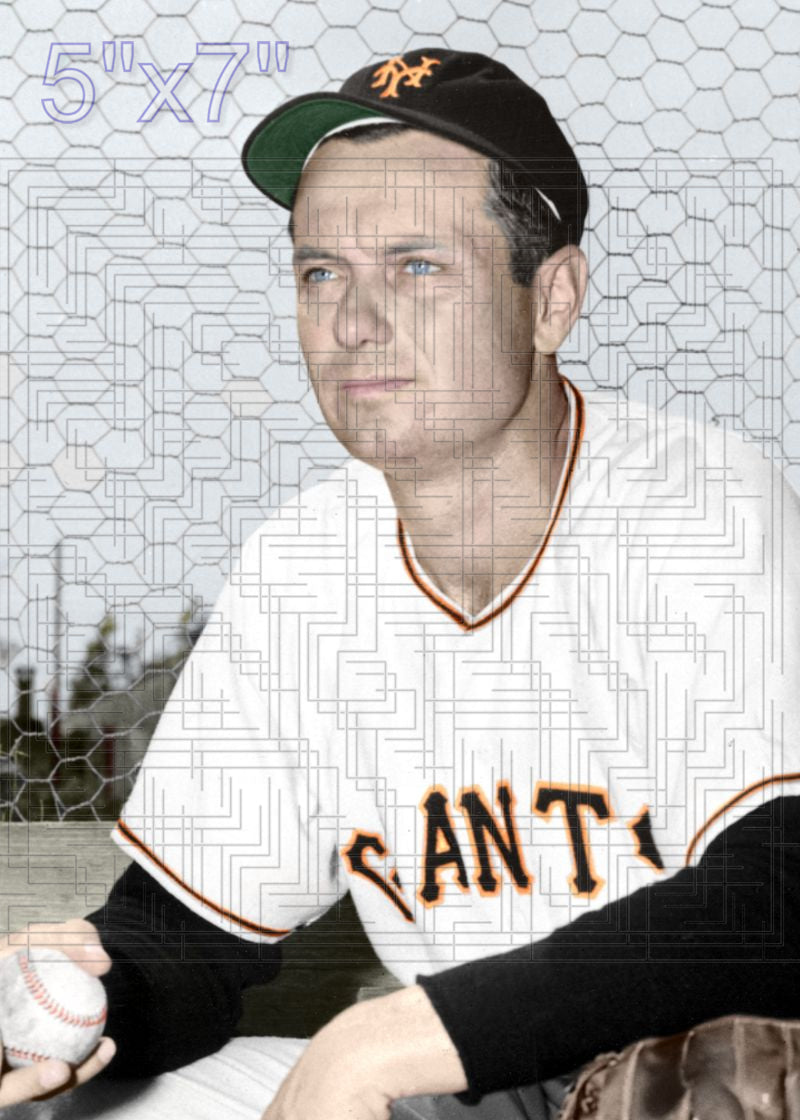 Al Gettel - 1951 New York Giants - choose a size & style