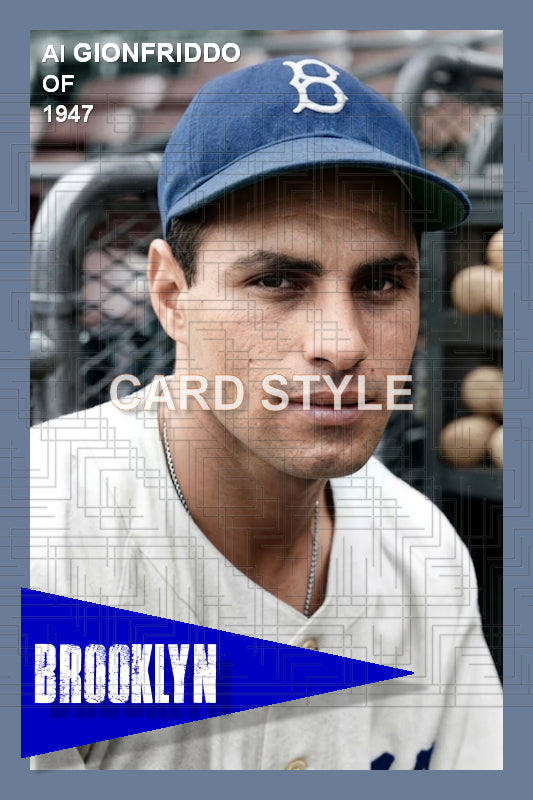 Al Gionfriddo - 1947 Brooklyn Dodgers - choose a size & style