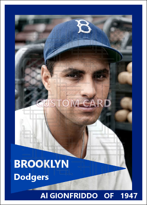 Al Gionfriddo - 1947 Brooklyn Dodgers - choose a size & style