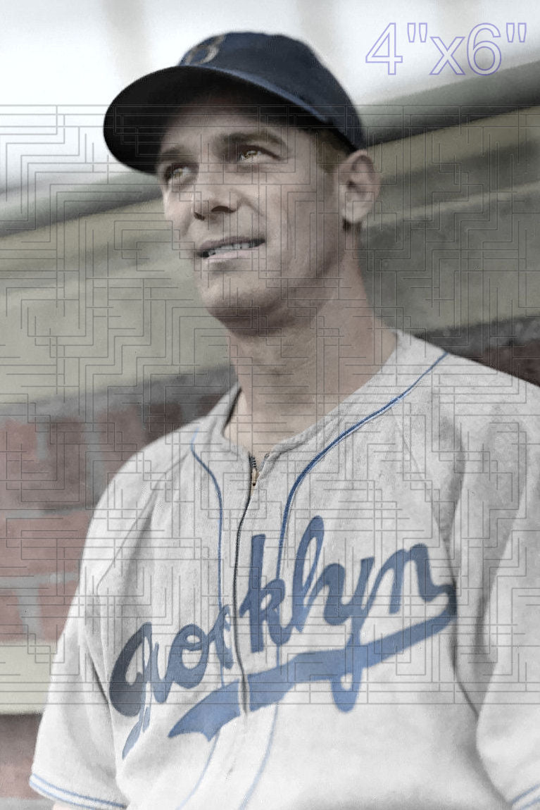 Al Glossop - 1943 Brooklyn Dodgers - choose a size & style