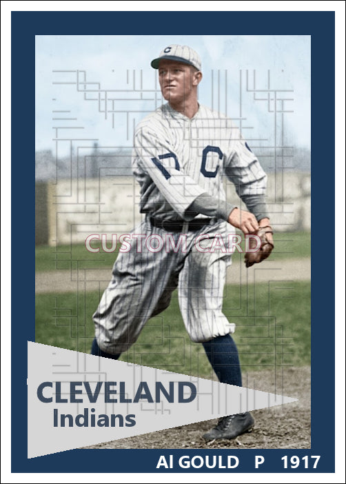 Al Gould - 1917 Cleveland Indians - choose a size & style