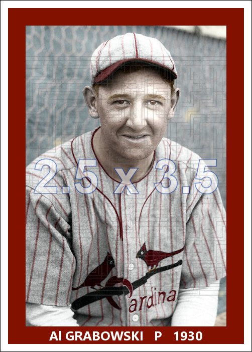 Al Grabowski - 1930 St. Louis Cardinals - choose a size & style