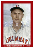 Al Hollingsworth - 1934 Cincinnati Reds - choose a size & style