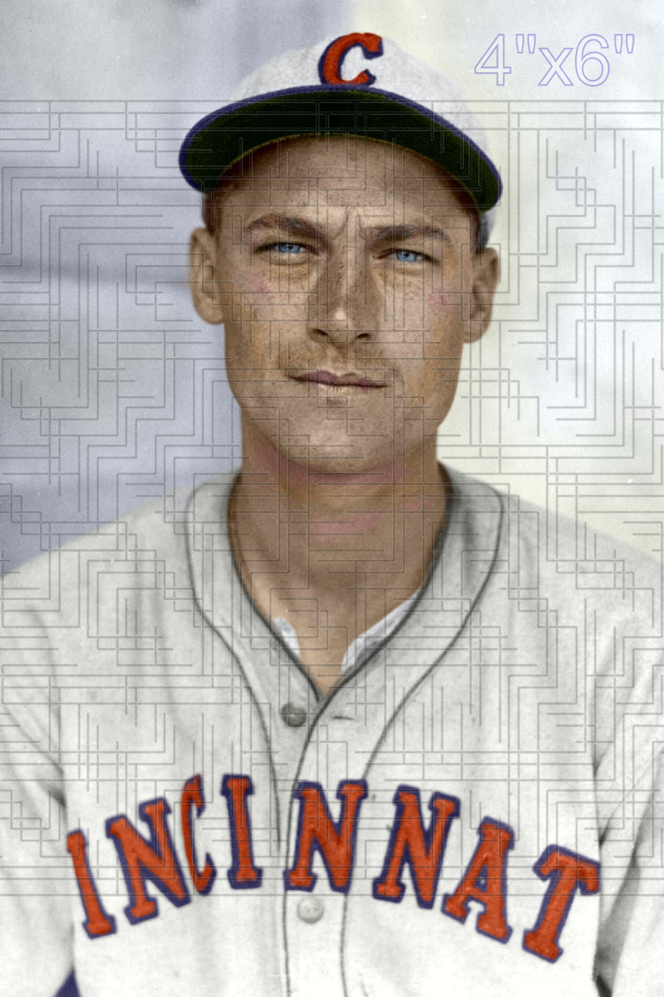 Al Hollingsworth - 1934 Cincinnati Reds - choose a size & style