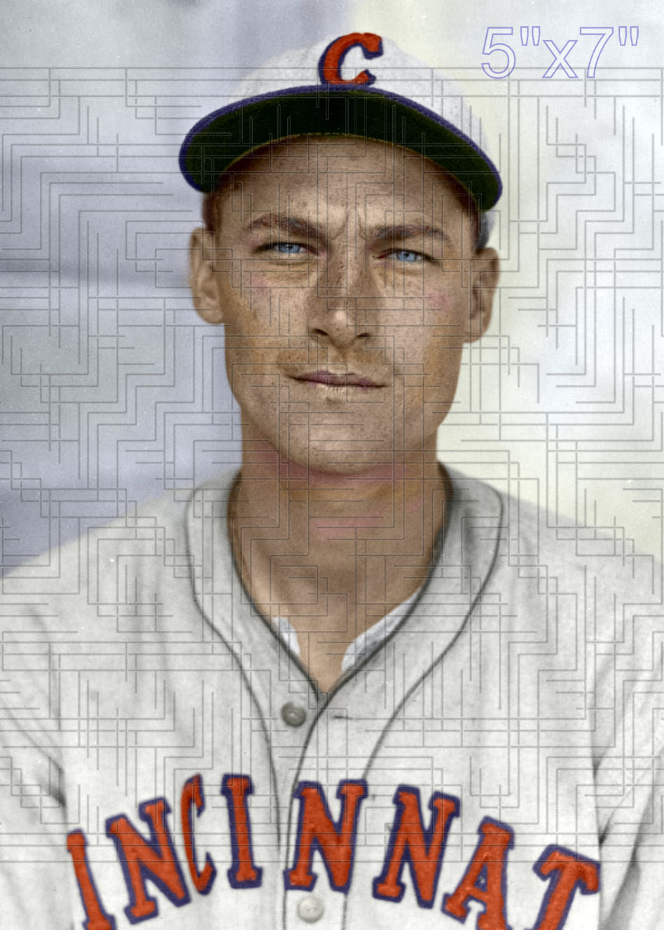 Al Hollingsworth - 1934 Cincinnati Reds - choose a size & style