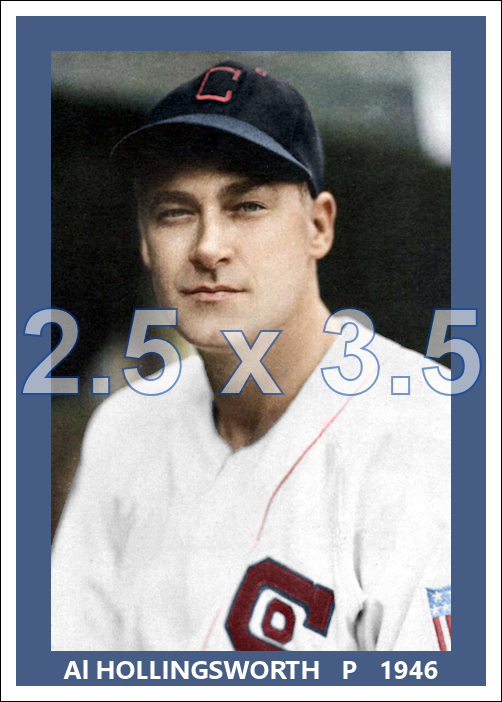 Al Hollingsworth - 1946 Chicago White Sox - choose a size & style