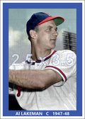Al Lakeman - 1947-48 Philadelphia Phillies - choose a size & style