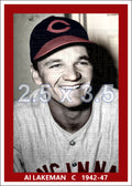 Al Lakeman - 1942-47 Cincinnati Reds - choose a size & style