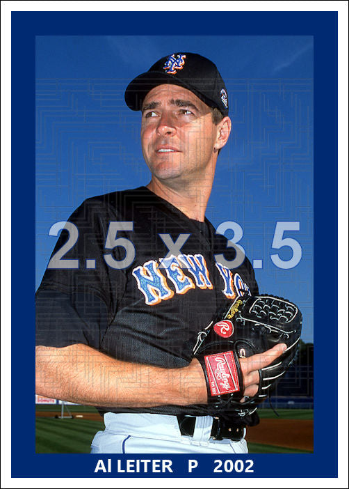 Al Leiter - 2002 New York Mets - choose a size & style