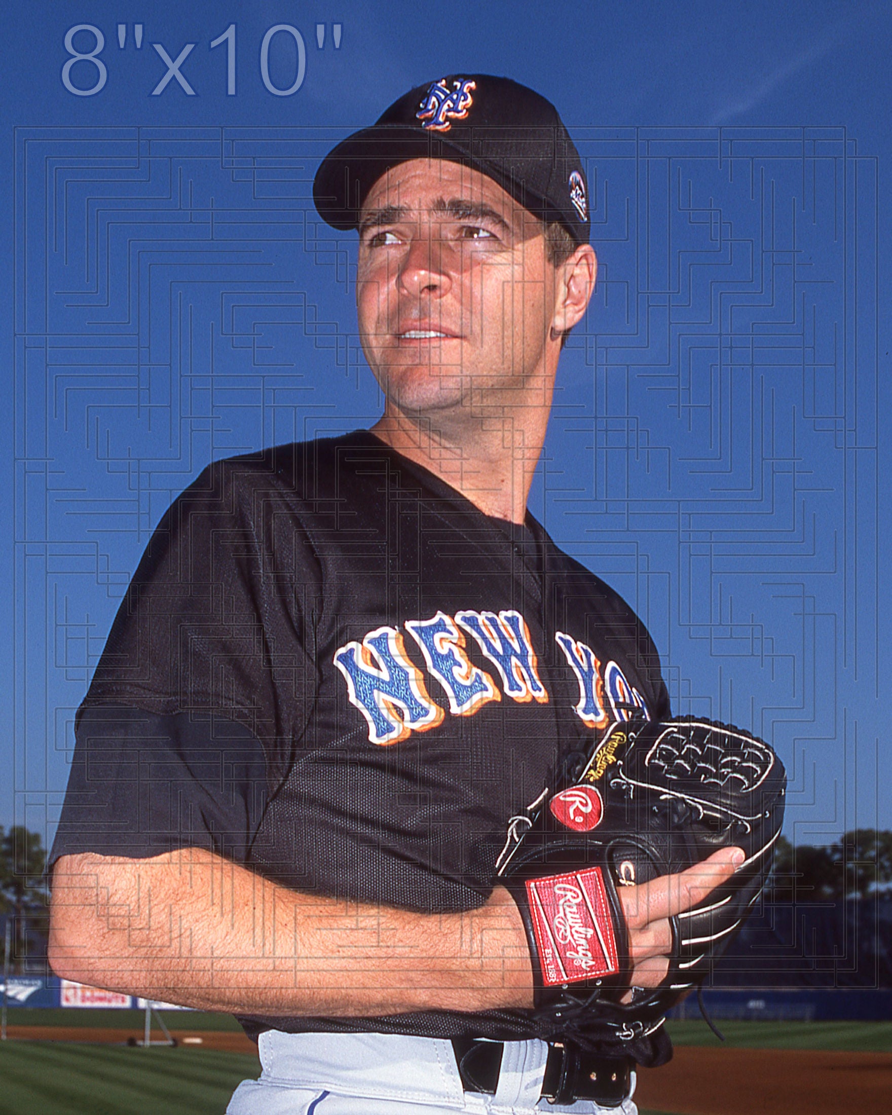 Al Leiter - 2002 New York Mets - choose a size & style