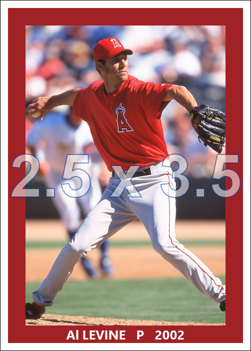 Al Levine - 2002 Anaheim Angels - choose a size & style