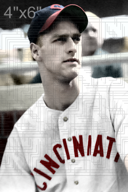 Al Libke - 1945-46 Cincinnati Reds - choose a size & style