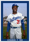 Al McBean - 1969 Los Angeles Dodgers - choose a size & style