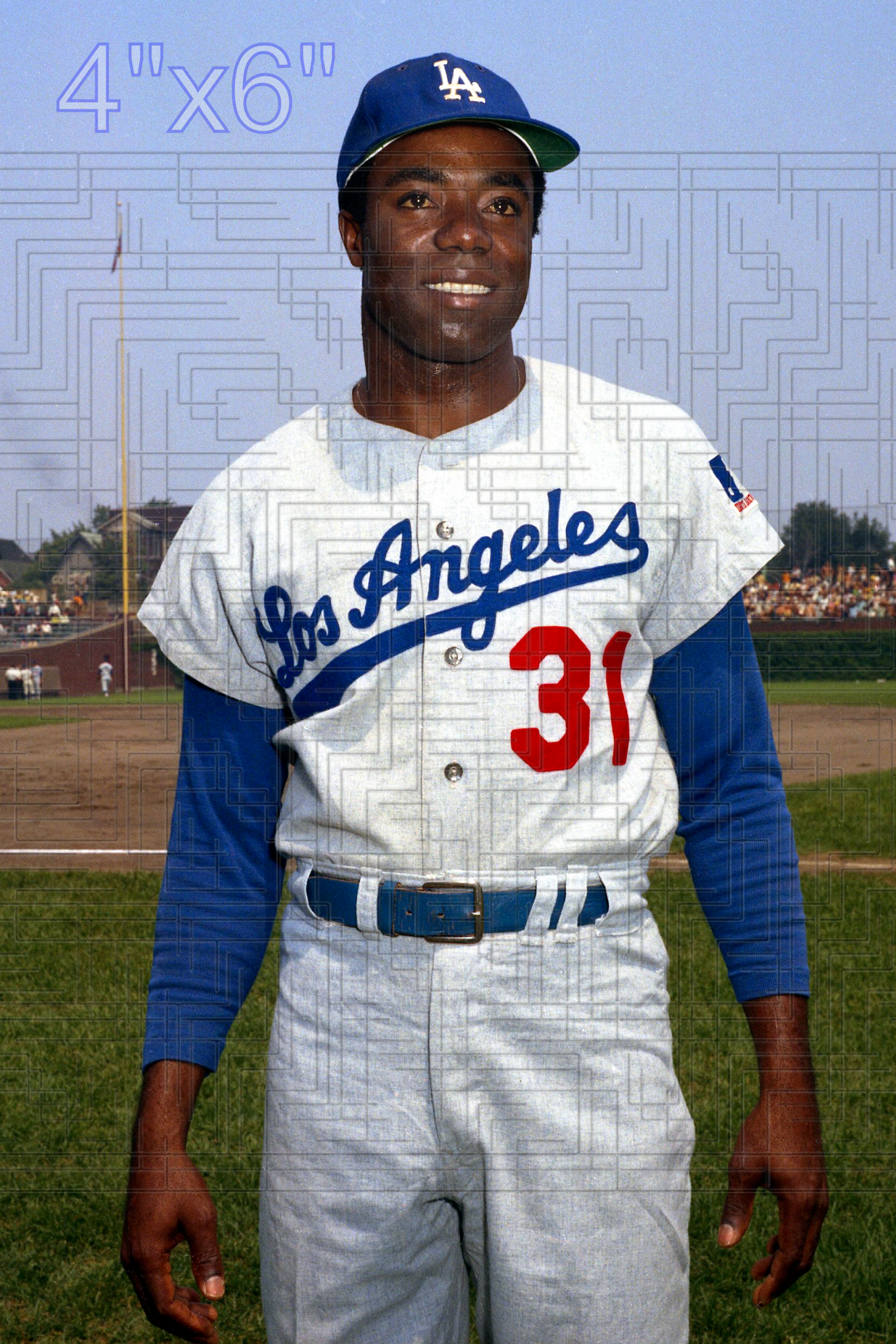 Al McBean - 1969 Los Angeles Dodgers - choose a size & style