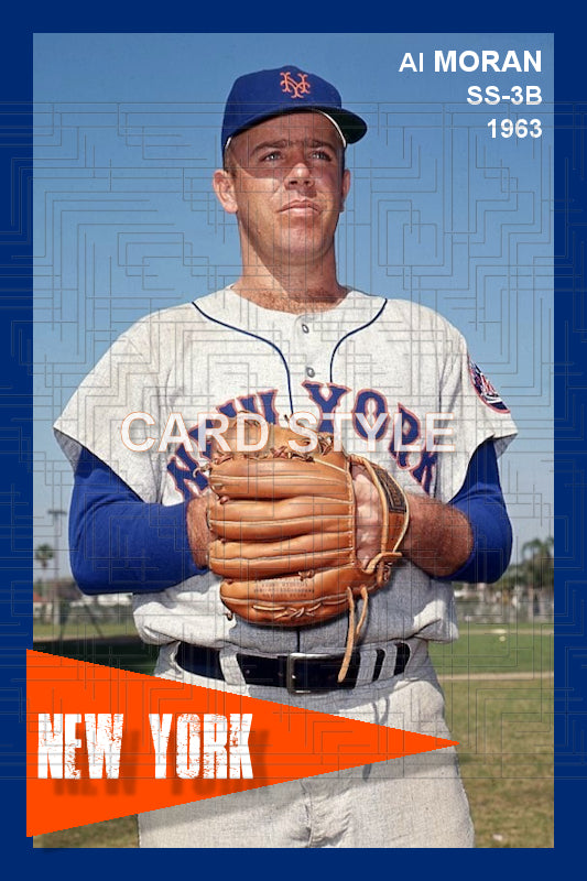 Al Moran - 1963 New York Mets - choose a size & style