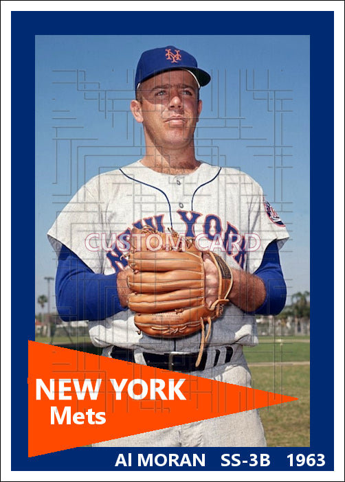 Al Moran - 1963 New York Mets - choose a size & style