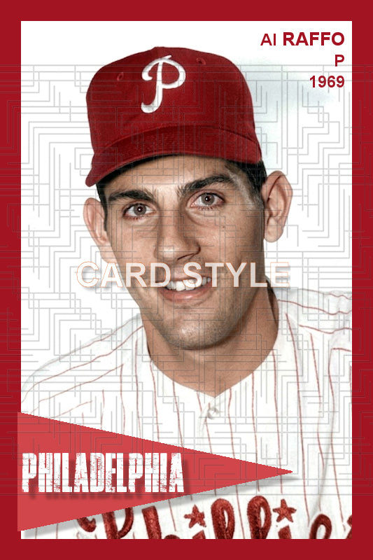 Al Raffo - 1969 Philadelphia Phillies - choose a size & style