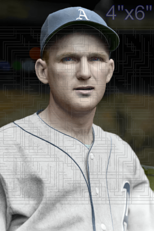Al Rubeling - 1940 Philadelphia Athletics - choose a size & style