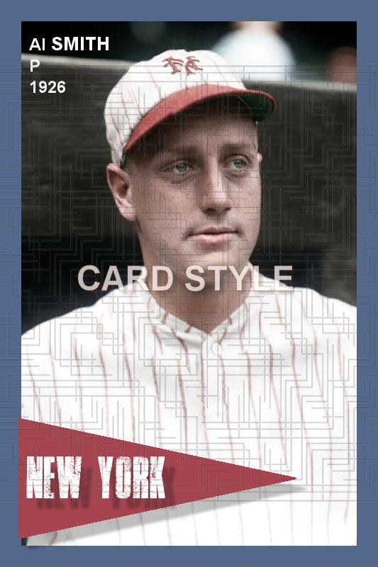 Al Smith - 1926 New York Giants - choose a size & style