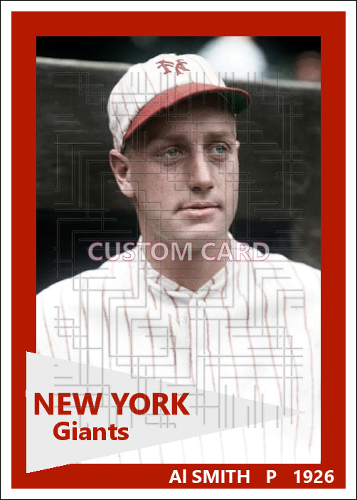 Al Smith - 1926 New York Giants - choose a size & style