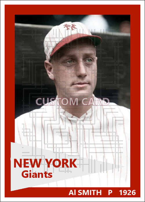 Al Smith - 1926 New York Giants - choose a size & style