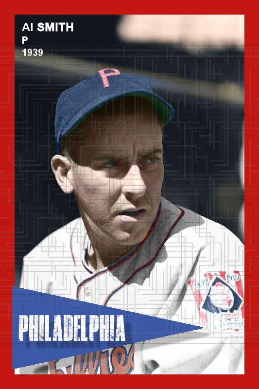 Al Smith - 1939 Philadelphia Phillies - choose a size & style