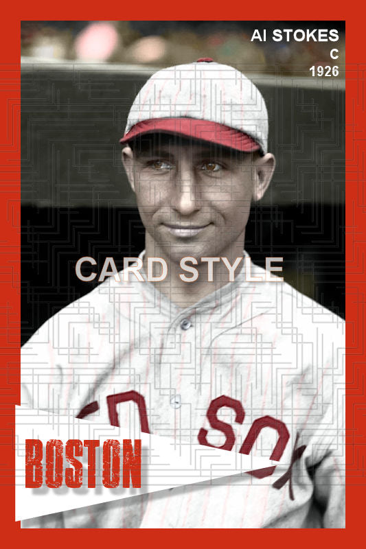 Al Stokes - 1926 Boston Red Sox - choose a size & style