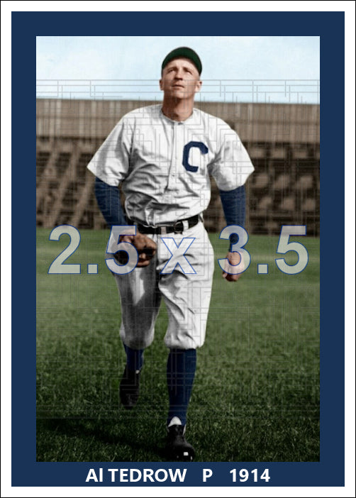 Al Tedrow - 1914 Cleveland Naps - choose a size & style